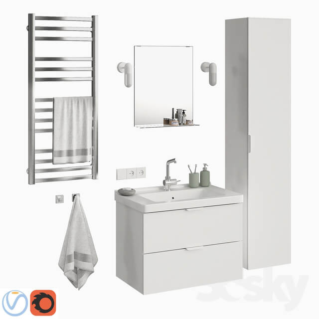 Ikea Godmorgon set 3