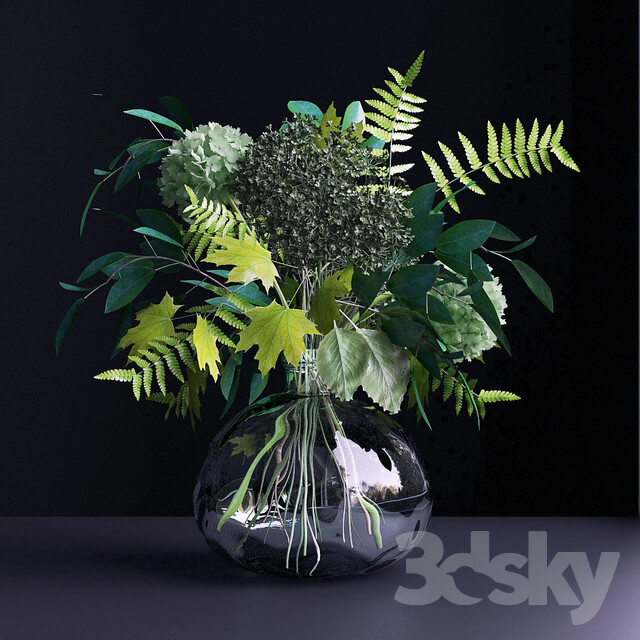 Bouquet of flowers in a vase 26