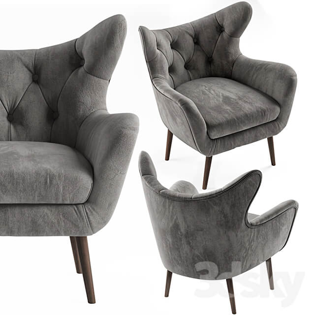 Bouck Wingback Chair