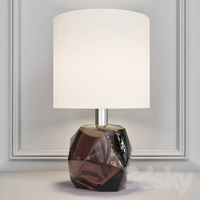 Baker Gemstone Small Table Lamp