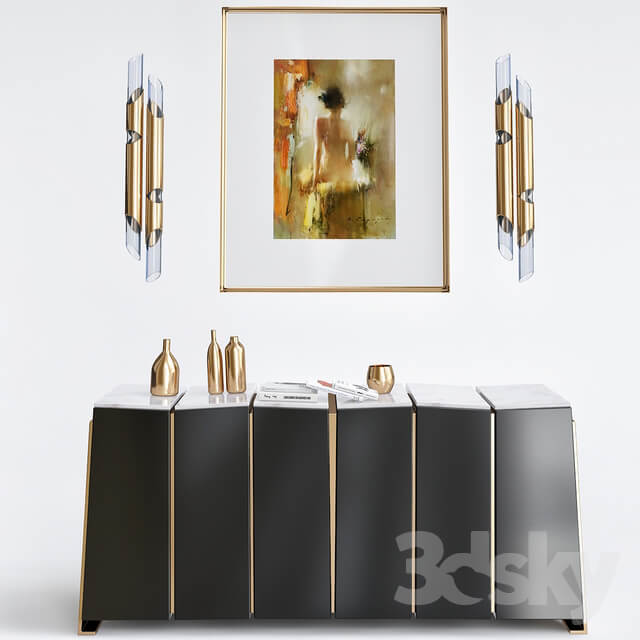 Sideboard Chest of drawer Luxxu console table