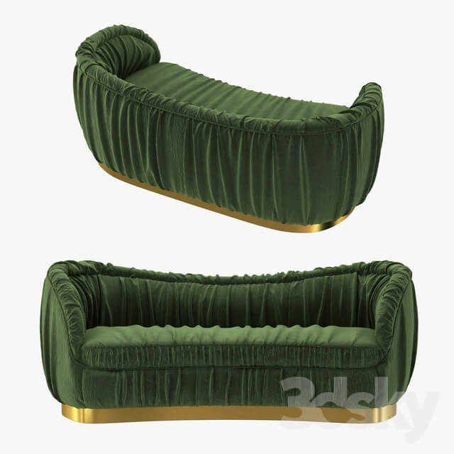 brabbu dakota velvet sofa