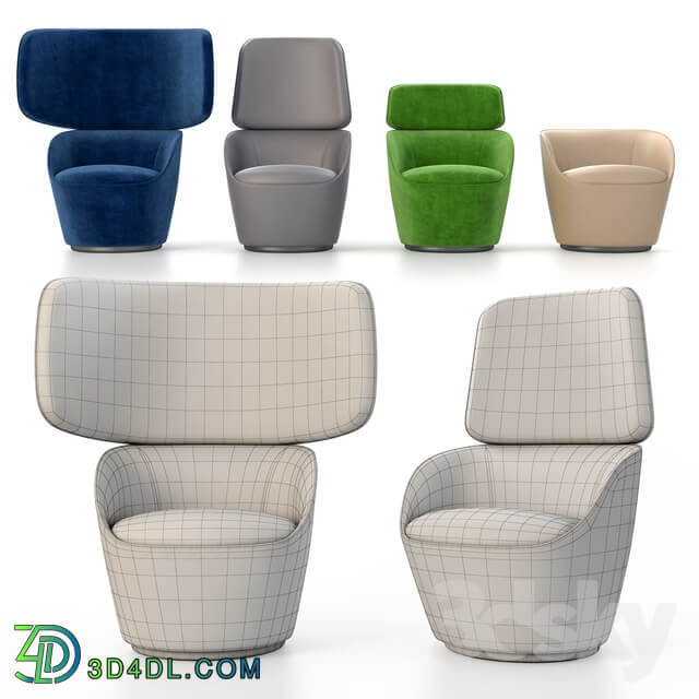 Emmegi Radar armchairs