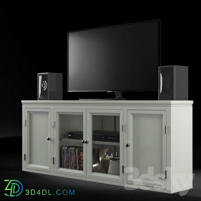 Yosef Corner 57 TV Stand Sideboard Chest of drawer 3D Models