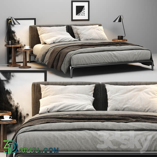 Bed Poliform Park Bed