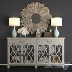 Sideboard Chest of drawer Buffet Hawthorne Estate with a mirror Vermundo. 