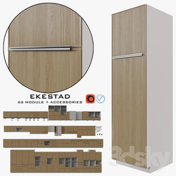 IKEA EKESTAD Kitchen 3D Models 