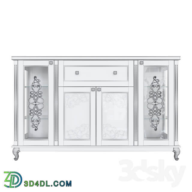 Sideboard Chest of drawer Classic showcase and chest of drawers