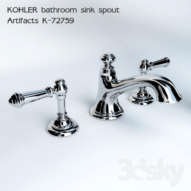 KOHLER bathroom sink spout Artifacts K 72759