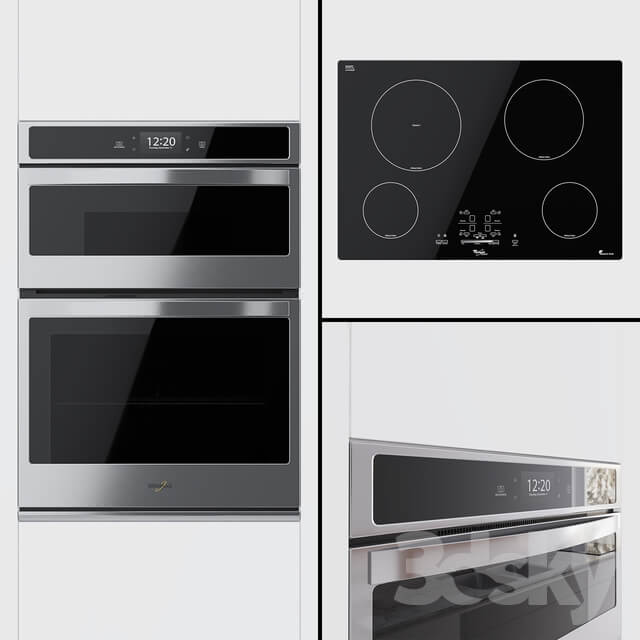 Whirpool Combined oven WOC97EC0HZ and hob GCI3061XB