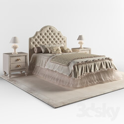 Bed Bed Halley Spenser slim bedside table ALTAMODA Mimi lamp Halley Basamento grande love 