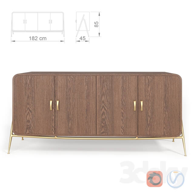 Sideboard Chest of drawer Tumba Mallund