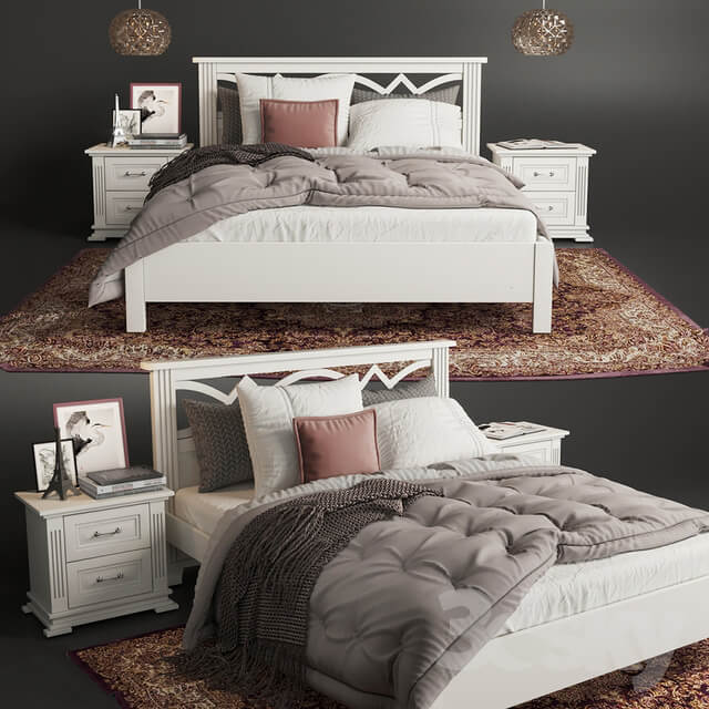 Bed bedroom set 3