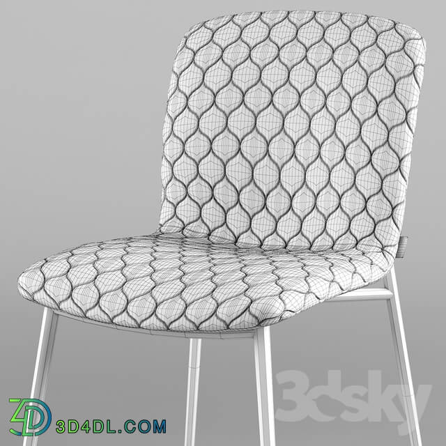 Table Chair Love chair and Stellar table Calligaris