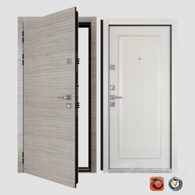 Entrance metal door Vesta SteelGuard 