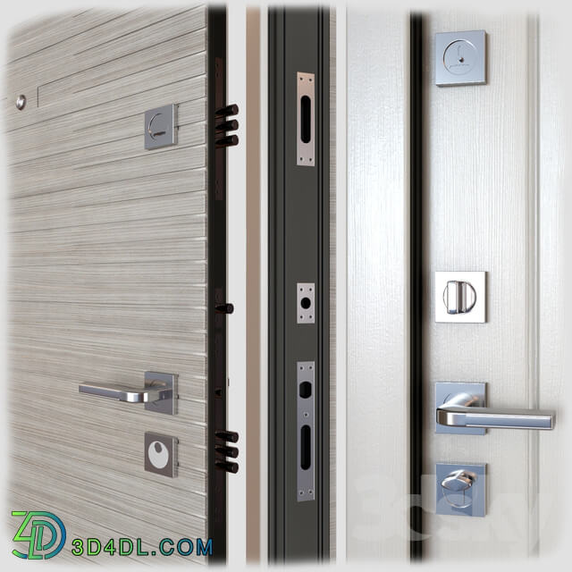 Entrance metal door Vesta SteelGuard 