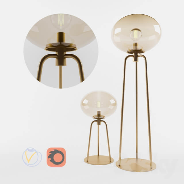 Ulivi Floor and Table Lamps