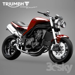Triumph Speed Triple motorcycle 