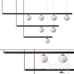 Satellite Pendant Light Black 