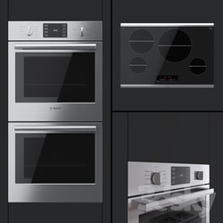 Bosch dual oven HBN5651UC and hob NIT8068SUC 