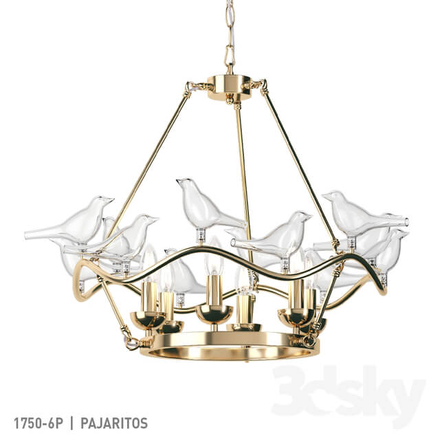 Favorite 1750 6P Pendant light 3D Models