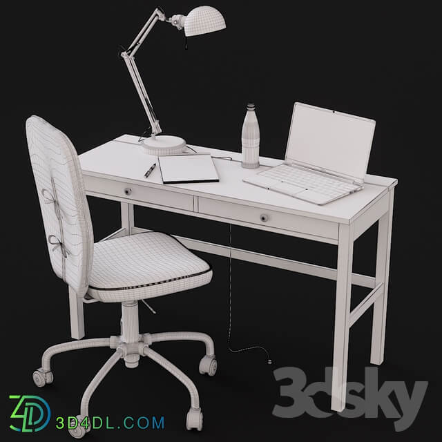 Table Chair IKEA HEMNES desktop
