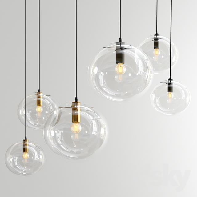 Glass Pendat Light 2 Types