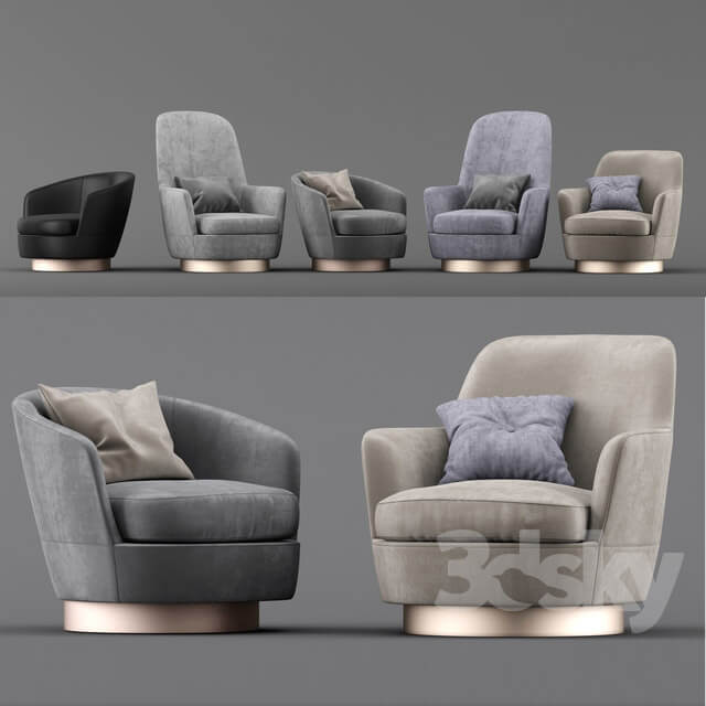 Chairs Minotti jacques