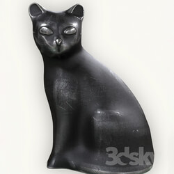 Statuette of a cat 