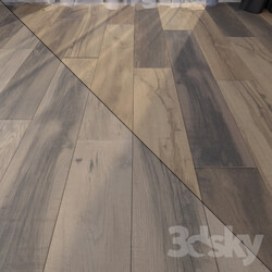 Wood Parquet Floor Set 2 