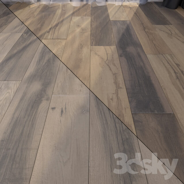 Wood Parquet Floor Set 2