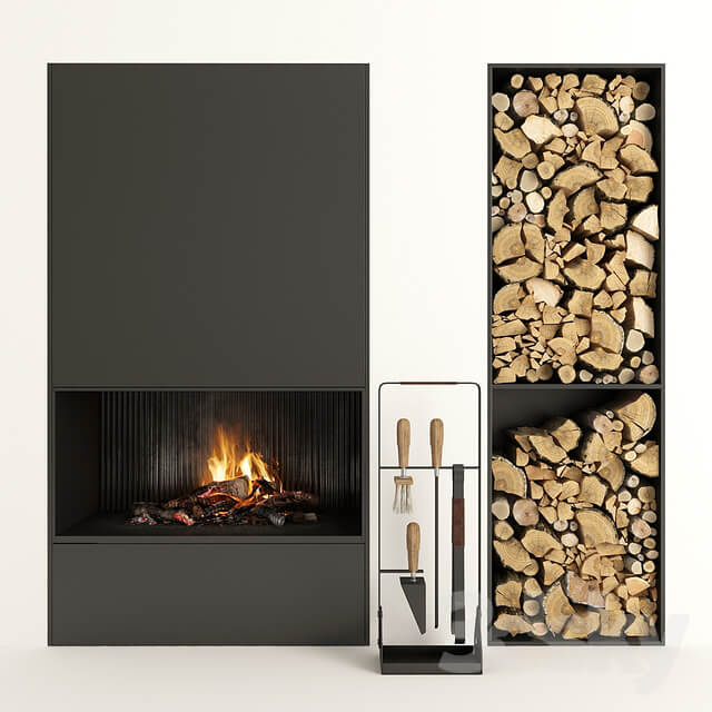 Fireplace modern 35