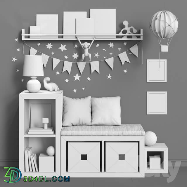 Miscellaneous Toys and furniture set 38