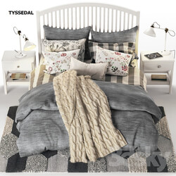 Bed TYSSEDAL IKEA TISSEDAL IKEA 