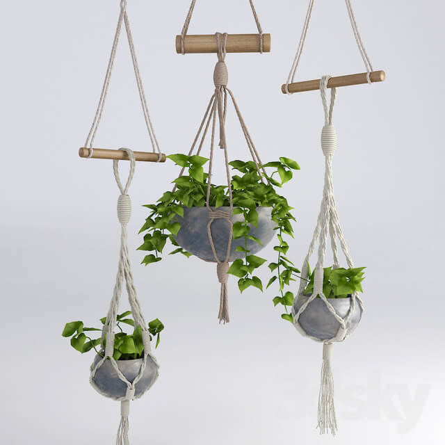 Hanging flowerpots 4