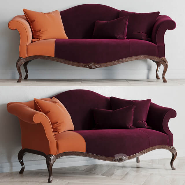 Baker King George settee