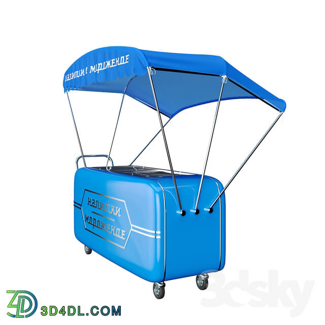 Shopping cart ice cream 