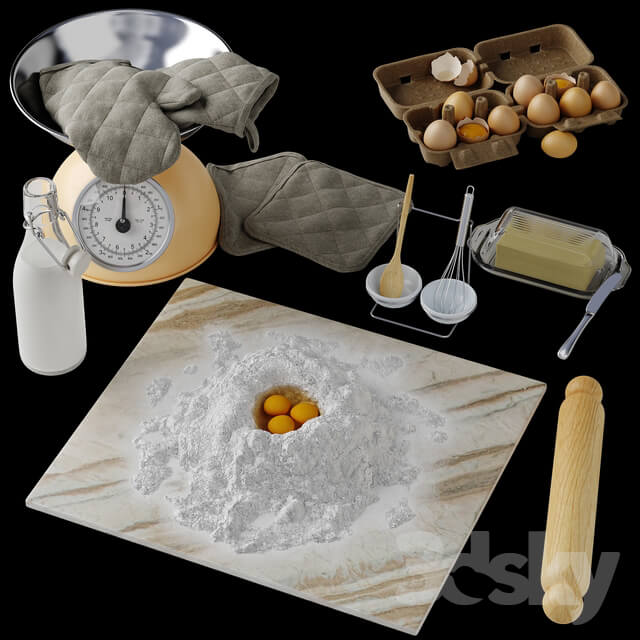 Kitchen decor set