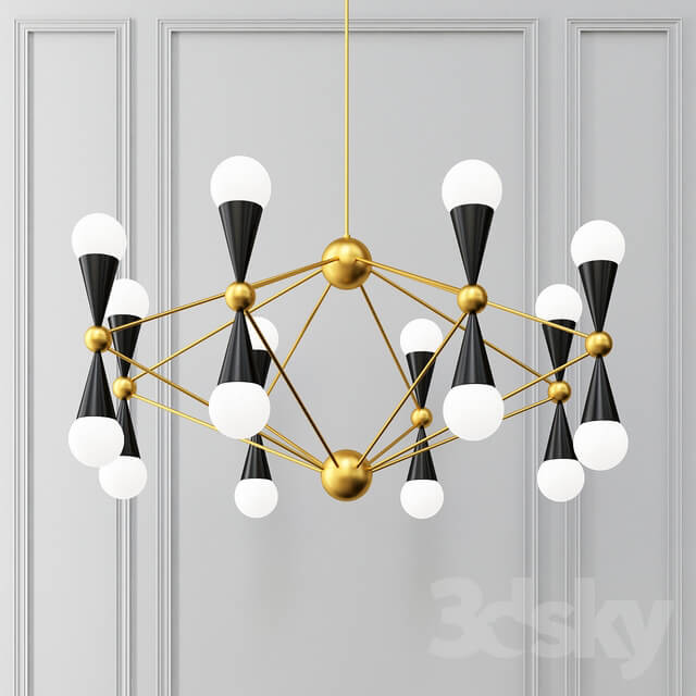 Robert Abbey Caracas Chandelier