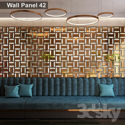 Wall Panel 42 3D Models 
