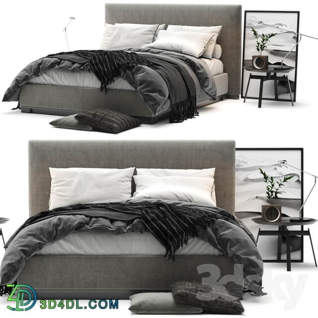 Bed Maxalto Bauci Ovidio Bed