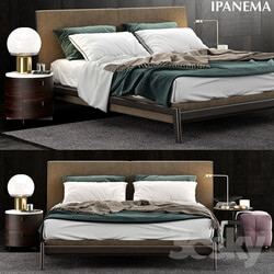 Bed Poliform Ipanema Bed 