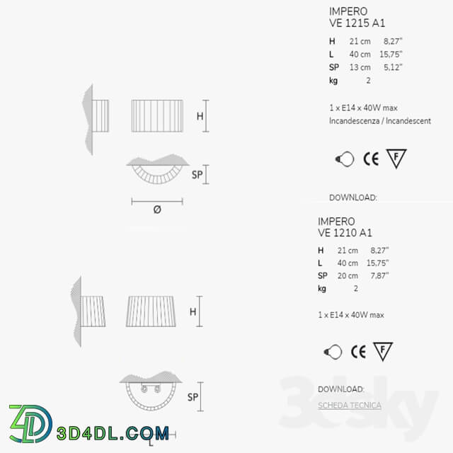 Masiero IMPERO VE 1210 A1 VE 1215 A1