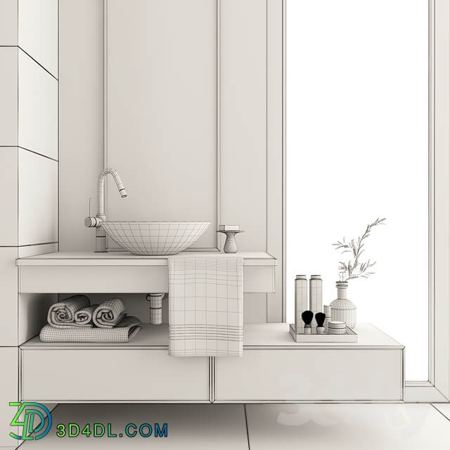 Furniture and decor for bathroom 12