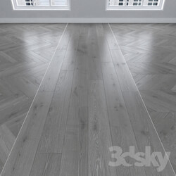 Wood Parquet Oak gray 3 types herringbone linear chevron. 