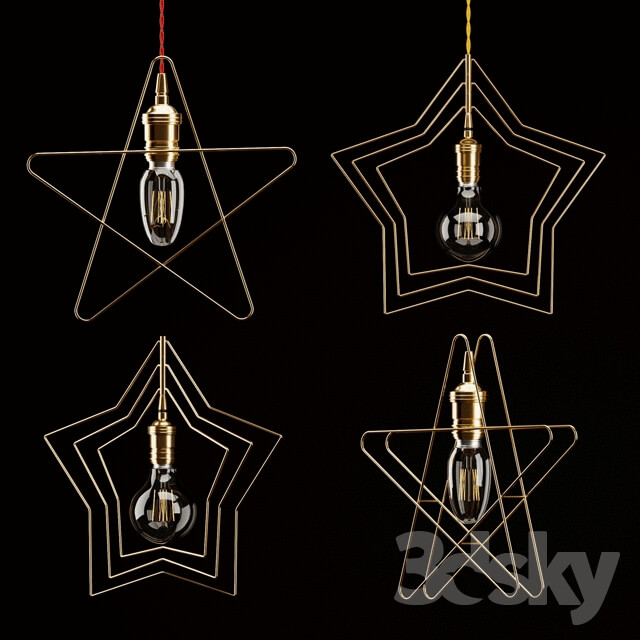 Pendant light STAR Lampotron