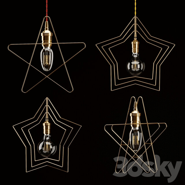 Pendant light STAR Lampotron