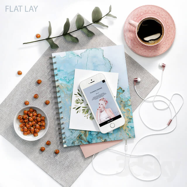 Decorative FLAT LAY set