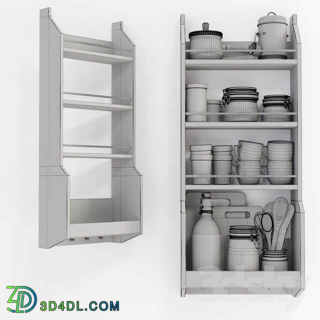 Shelf hinged IKEA VADHOLMA