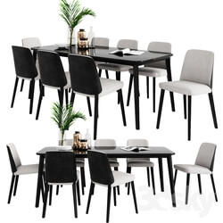 Table Chair Montis Dinning Set BACK ME UP 